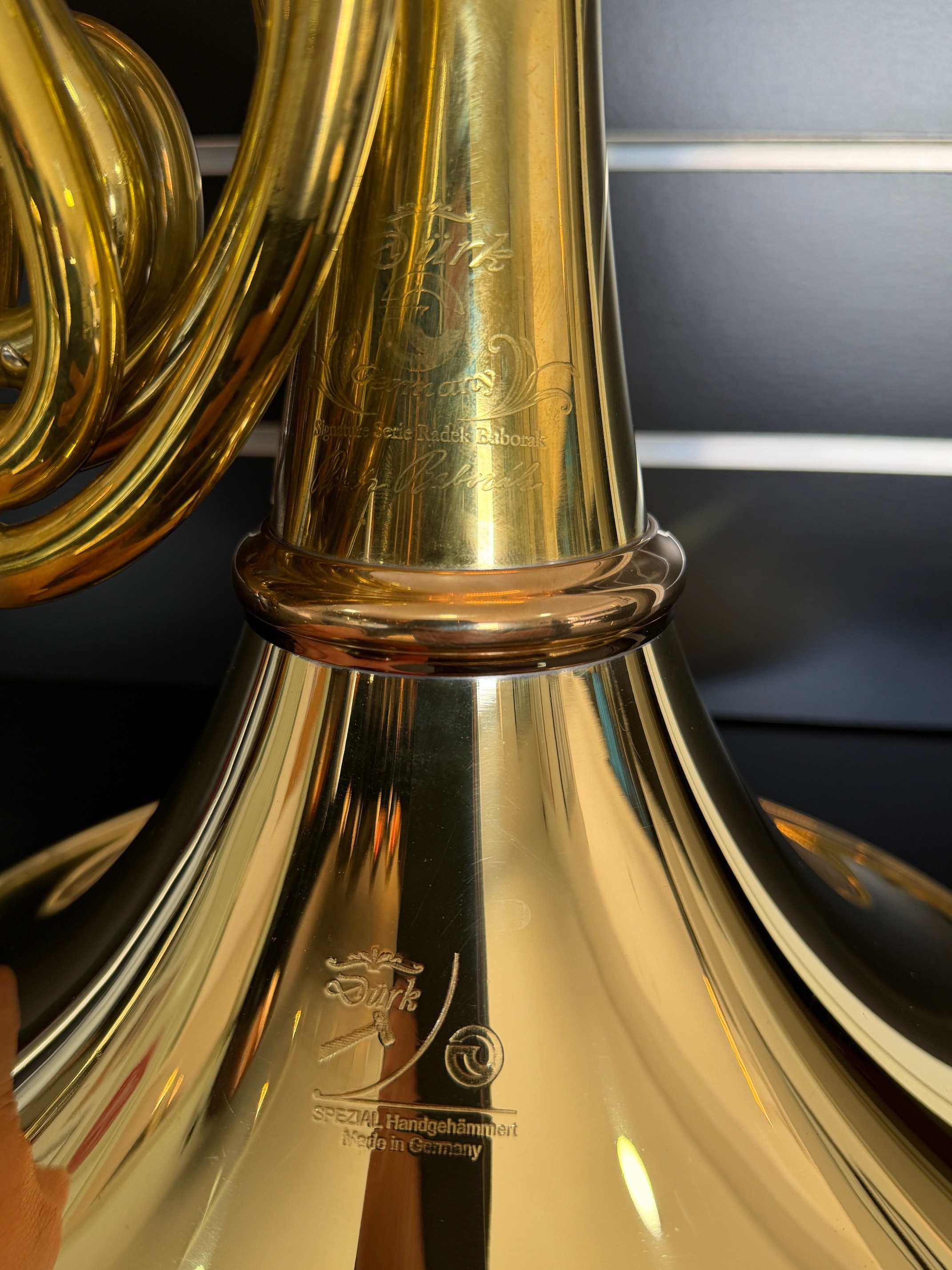 Doppelhorn Dürk D3-Baborak Messing